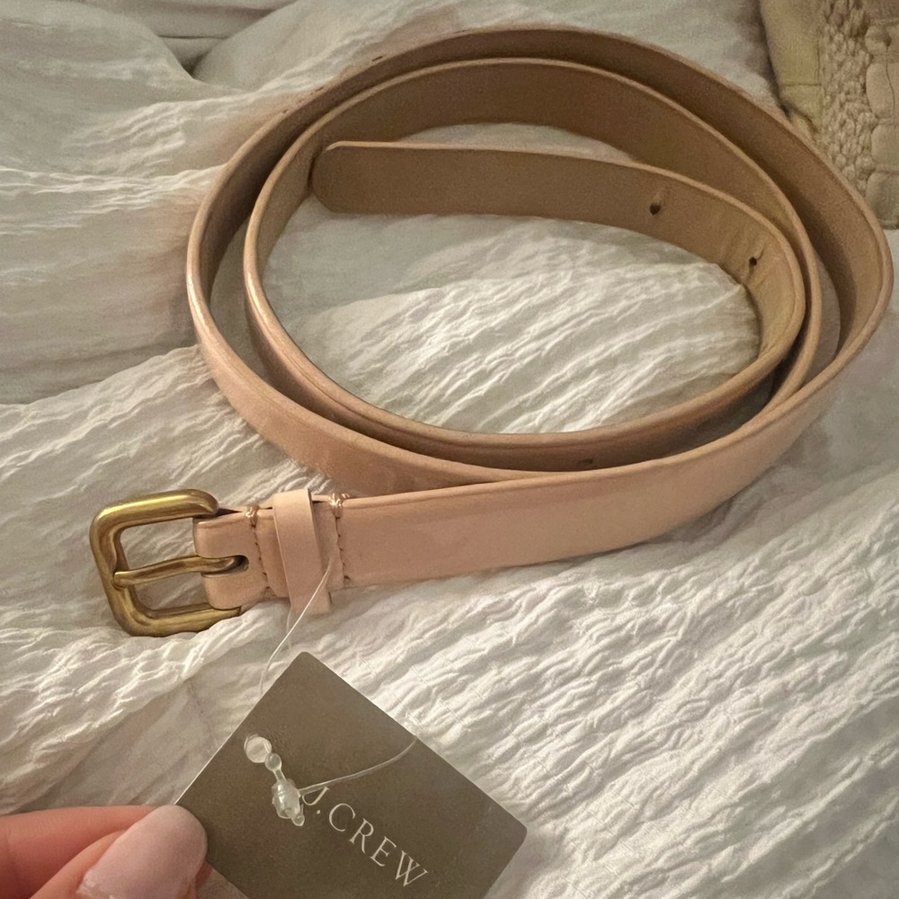COPY - Pink Leather J.Crew Belt NWT